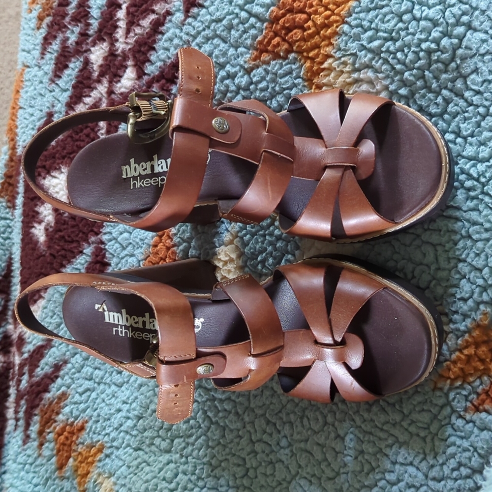 Timberland Earthkeeper leather heels